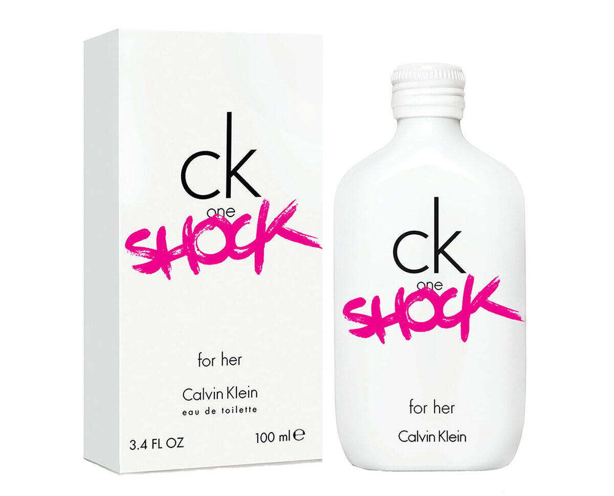 PERFUME CALVIN KLEIN CK ONE SHOCK MUJER EDT 100 ML - 1
