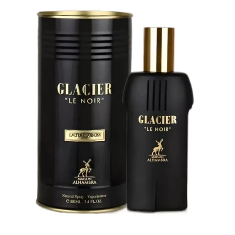 PERFUME GLACIER LE NOIR MAISON ALHAMBRA EDP HOMBRE 100 ML - 1