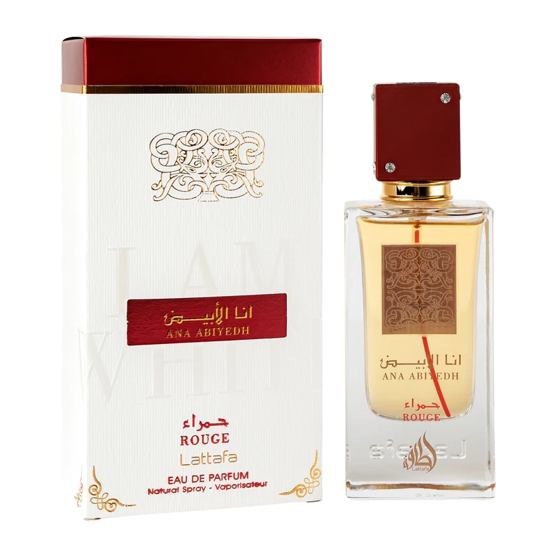 PERFUME LATTAFA ANA ABIYEDH ROUGE UNISEX EDP 60 ML - 1