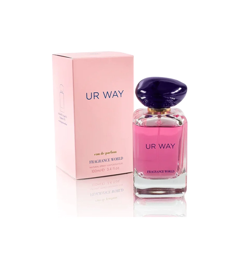 PERFUME UR WAY FRAGRANCE WORLD EDP MUJER 100 ML - 1