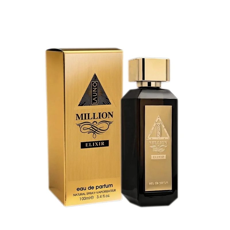 PERFUME LA UNO MILLION ELIXIR FRAGRANCE WORLD EDP HOMBRE 100 ML - 1