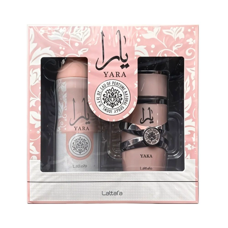 SET YARA EDP MUJER 100 ML + DESODORANTE SPRAY 200 ML LATTAFA - 1