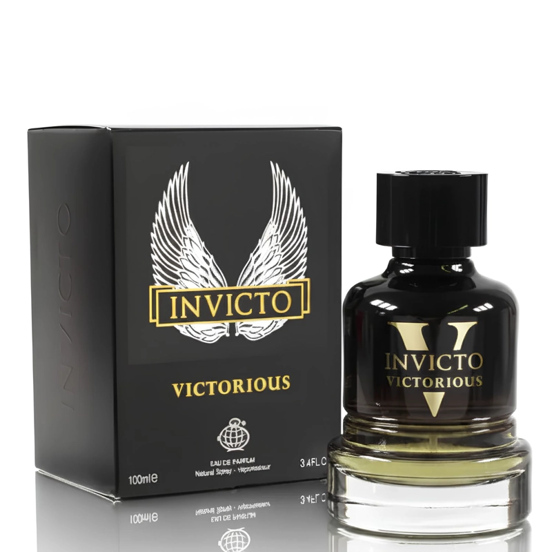 PERFUME INVICTO VICTORIOUS FRAGRANCE WORLD EDP HOMBRE 100 ML - 1