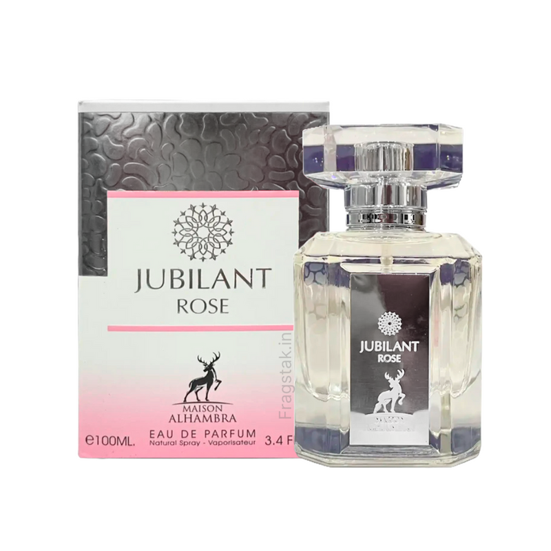 PERFUME JUBILANT ROSE MAISON ALHAMBRA EDP MUJER 100 ML - 1