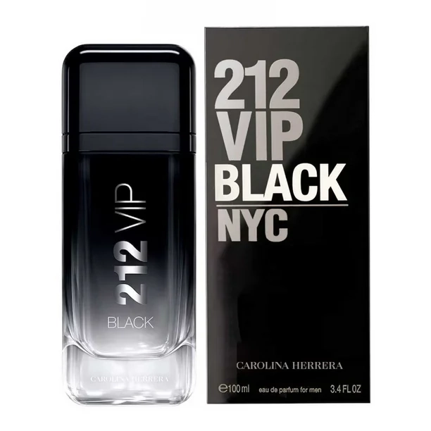 PERFUME 212 VIP BLACK CAROLINA HERRERA EDP HOMBRE 100 ML - 1