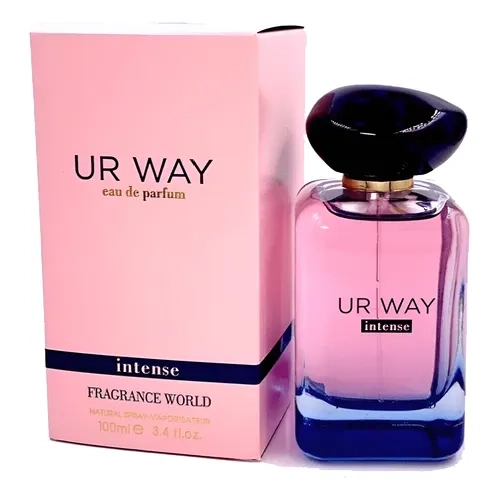 PERFUME UR WAY INTENSE FRAGRANCE WORLD EDP MUJER 100 ML - 1