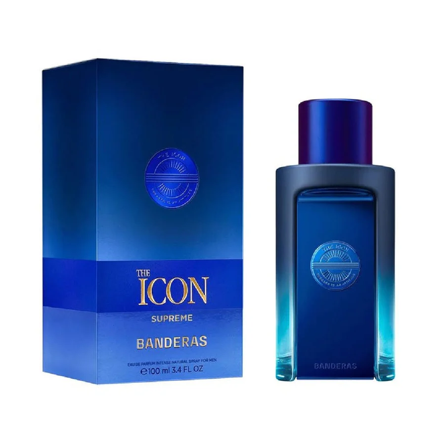 PERFUME THE ICON MAN SUPREME ANTONIO BANDERAS EDP INTENSE HOMBRE 100 ML - 1