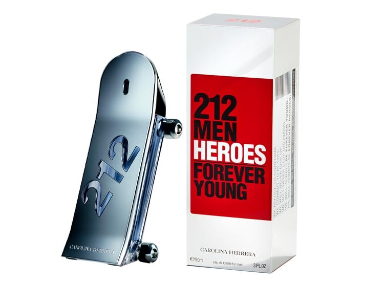 CAROLINA HERRERA '212 HEROES' EDT HOMBRE 90 ML - 1