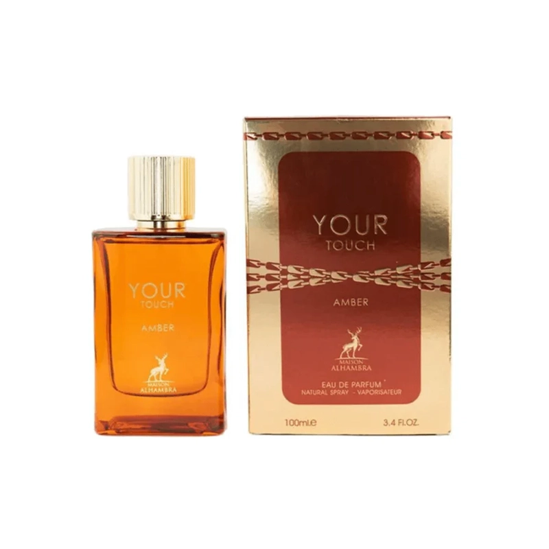 PERFUME YOUR TOUCH AMBER MAISON ALHAMBRA EDP HOMBRE 100 ML - 1