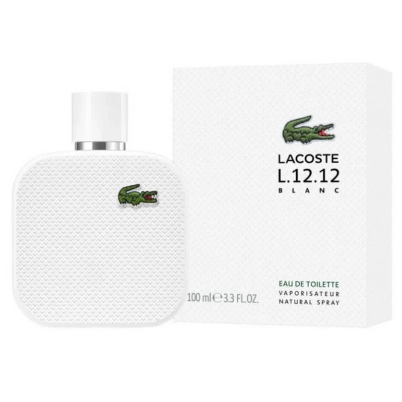 PERFUME L.12.12 BLANC LACOSTE EDT HOMBRE 100 ML - 1