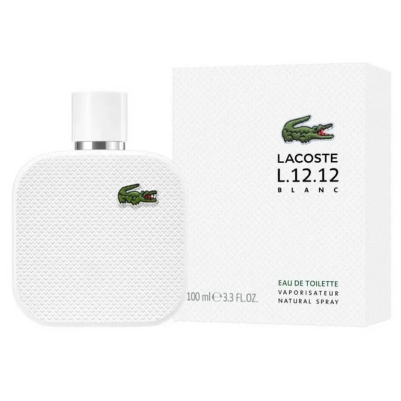 PERFUME L.12.12 BLANC LACOSTE EDT HOMBRE 100 ML - 1