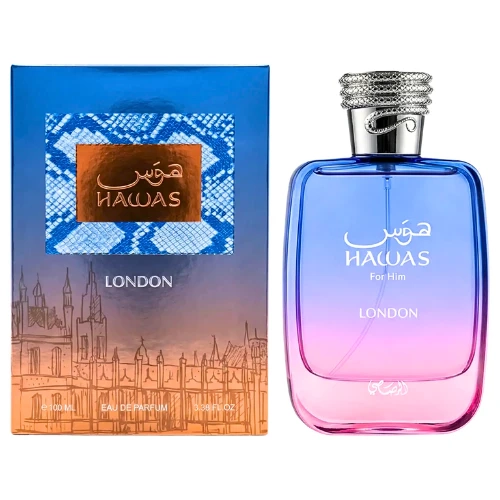 PERFUME HAWAS LONDON RASASI EDP UNISEX 100 ML - 1