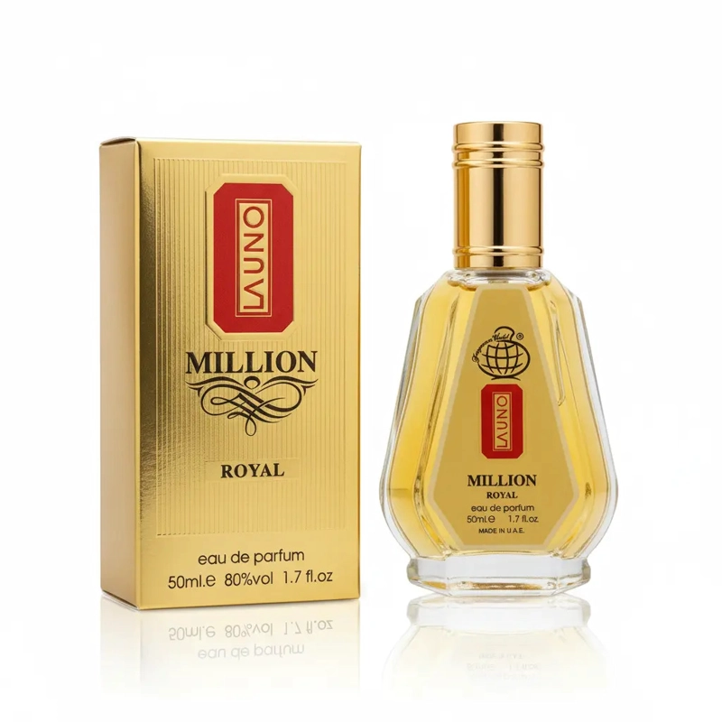 PERFUME LA UNO MILLION ROYAL FRAGRANCE WORLD EDP HOMBRE 50 ML - 1