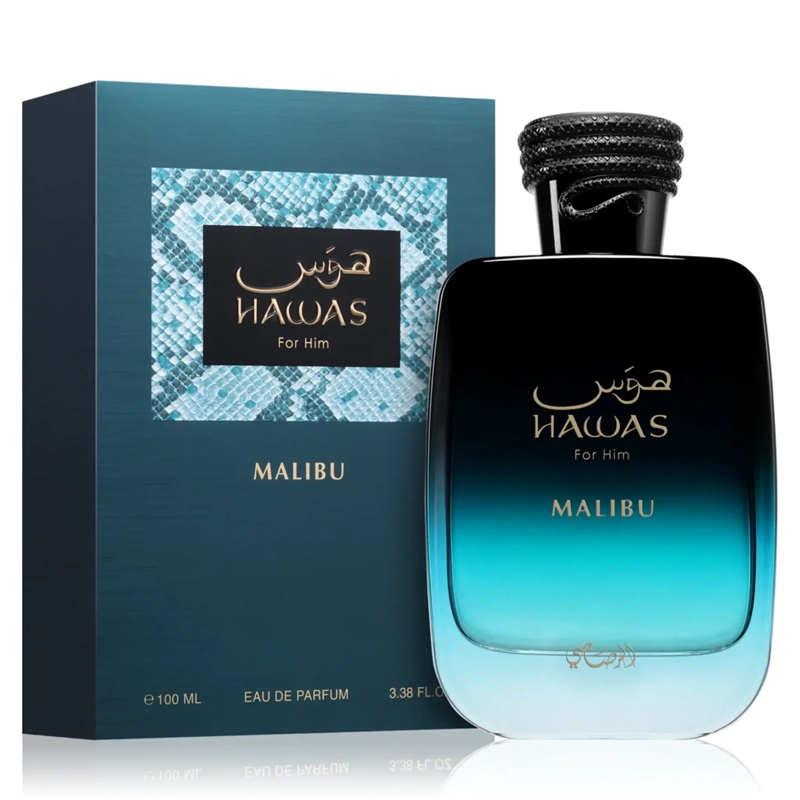 PERFUME HAWAS MALIBU RASASI EDP HOMBRE 100 ML - 1