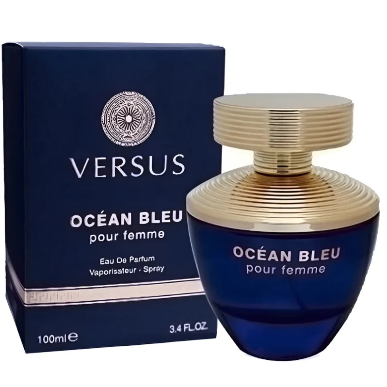 PERFUME VERSUS OCEAN BLEU FRAGRANCE WORLD EDP MUJER 100 ML - 1