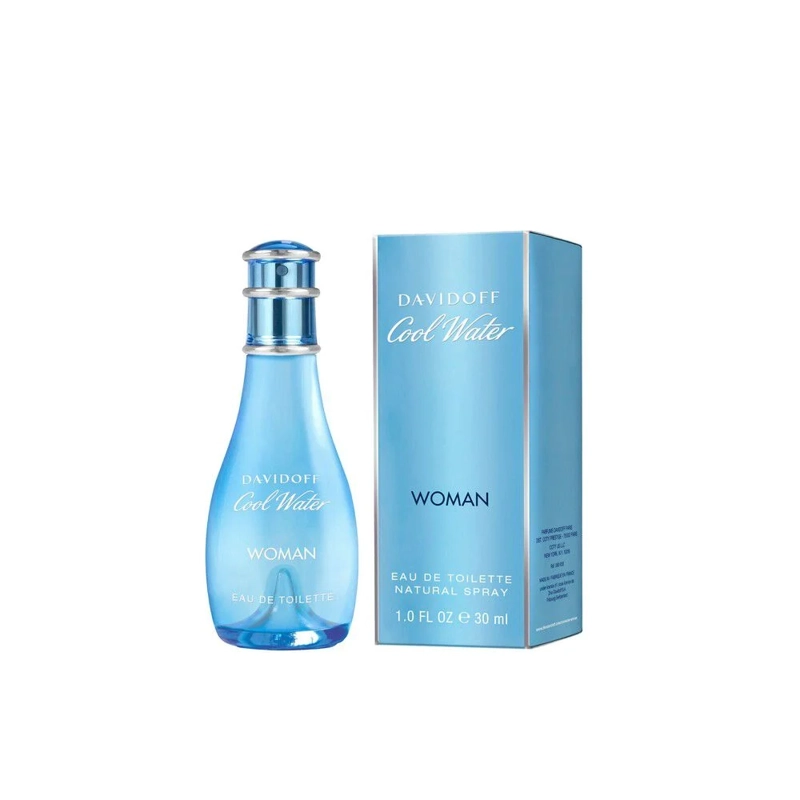 PERFUME COOL WATER WOMAN DAVIDOFF EDT MUJER 30 ML - 1
