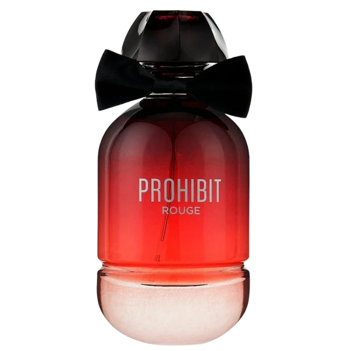 PERFUME PROHIBIT ROUGE FRAGRANCE WORLD EDP MUJER 100 ML - 2