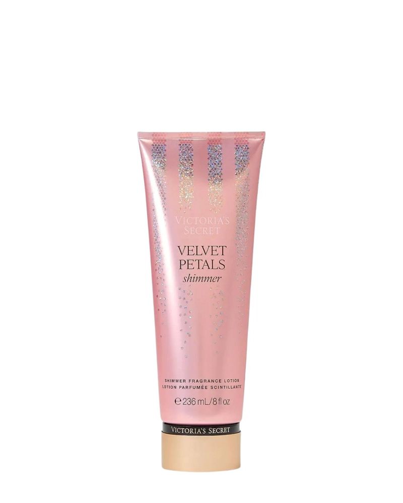 PACK CREMA Y COLONIA VELVET PETALS SHIMMER VICTORIA'S SECRET EDT MUJER 250 ML - 3