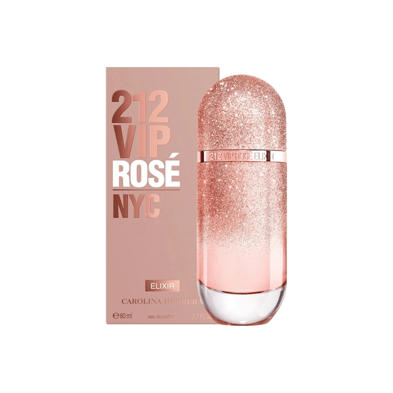 PERFUME 212 VIP ROSE ELIXIR CAROLINA HERRERA EDP MUJER 80 ML - 1