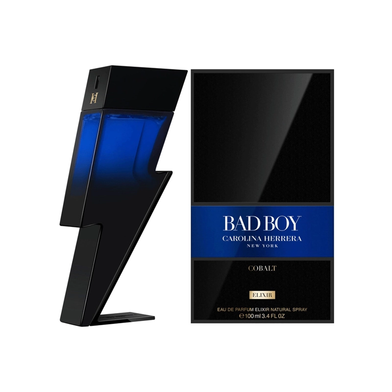 PERFUME BAD BOY COBALT ELIXIR CAROLINA HERRERA EDP HOMBRE 100 ML - 1