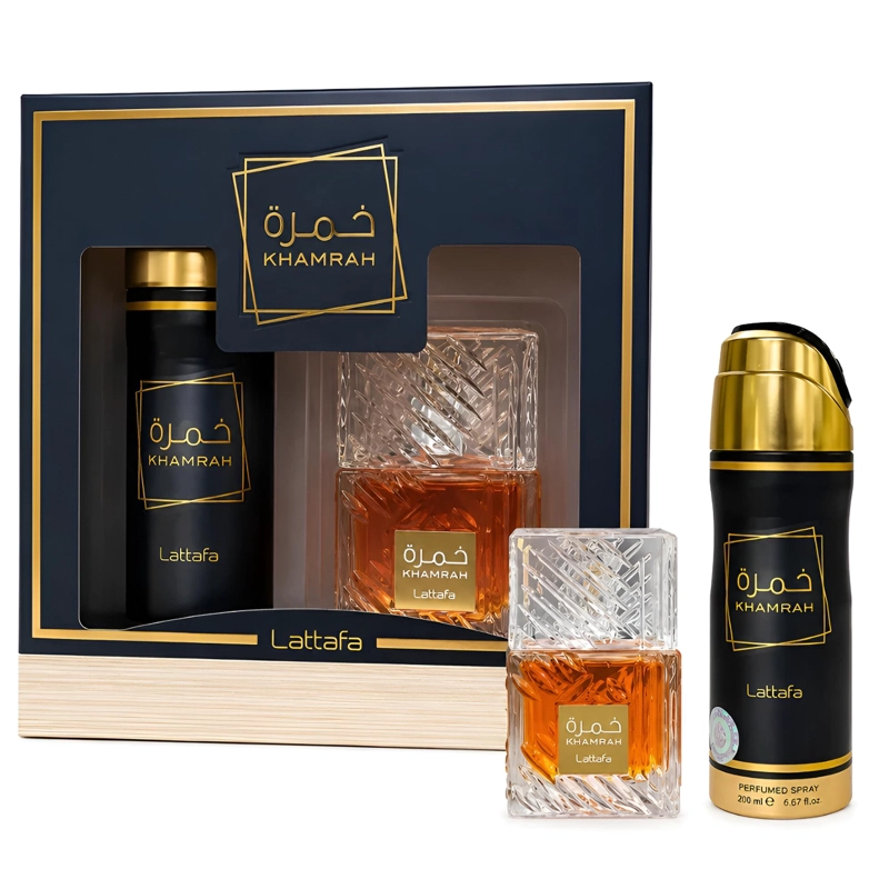 SET KHAMRAH LATTAFA EDP UNISEX 100 ML - 1