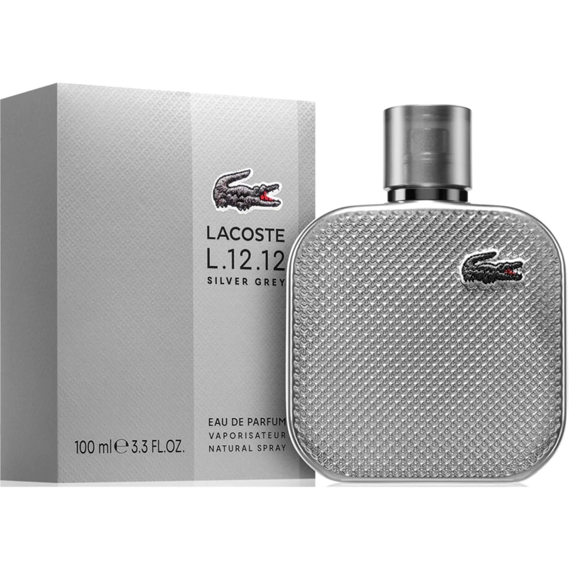 PERFUME L.12.12 SILVER GREY LACOSTE EDP HOMBRE 100 ML - 1