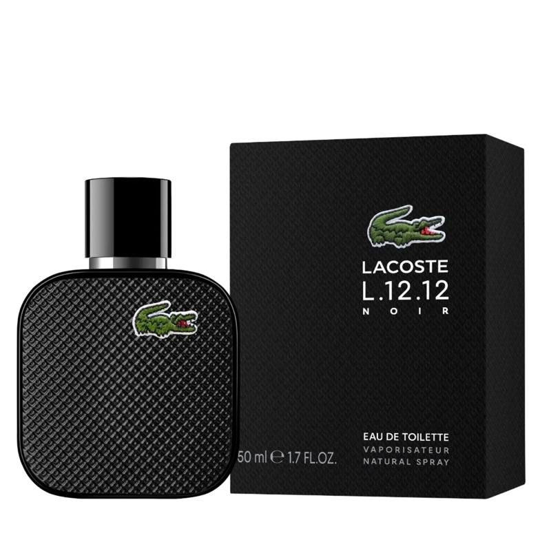 PERFUME L.12.12. NOIR LACOSTE EDT HOMBRE 50 ML - 1