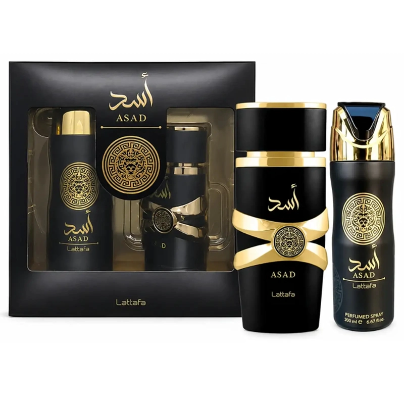 SET ASAD LATTAFA EDP HOMBRE 100 ML - 1