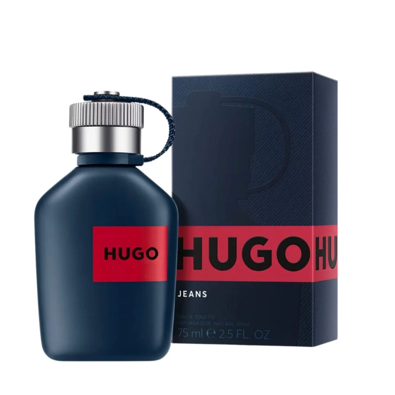 PERFUME JEANS HUGO BOSS EDT HOMBRE 75 ML - 1