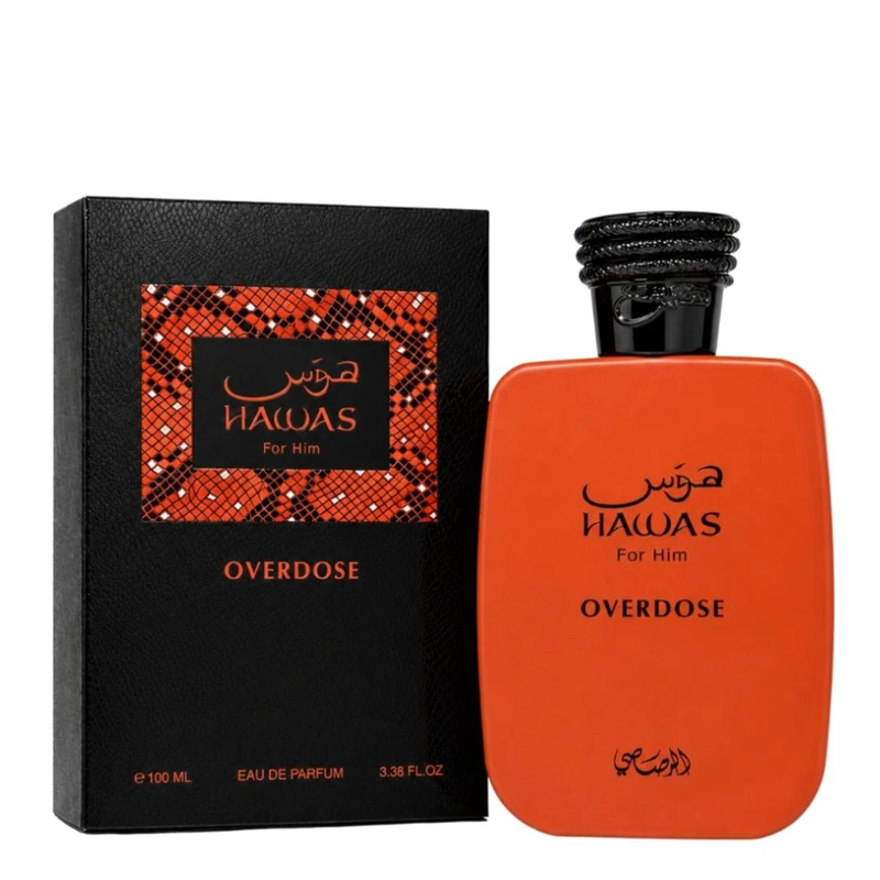 PERFUME HAWAS OVERDOSE FOR HIM RASASI EDP HOMBRE 100 ML - 1