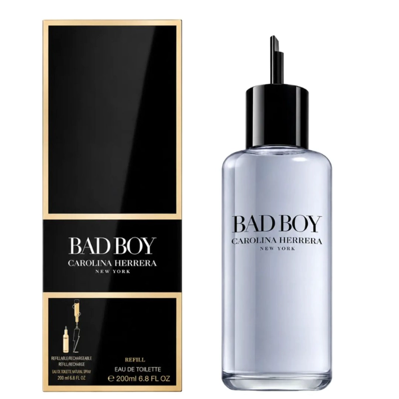RECARGA BAD BOY CAROLINA HERRERA EDT HOMBRE 200 ML - 1
