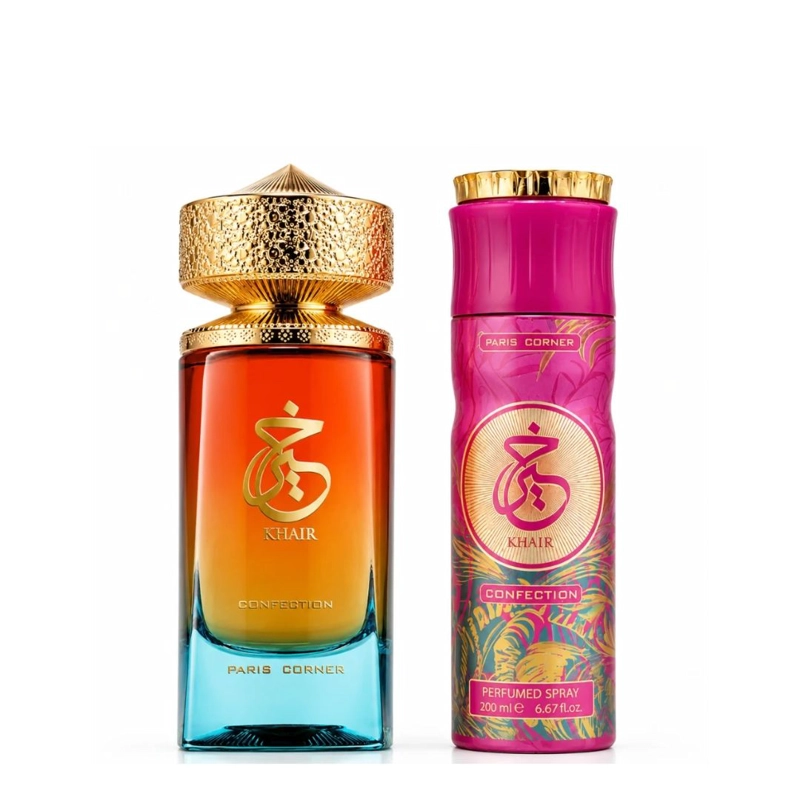 SET KHAIR CONFECTION PARIS CORNER EDP UNISEX 100 ML - 2