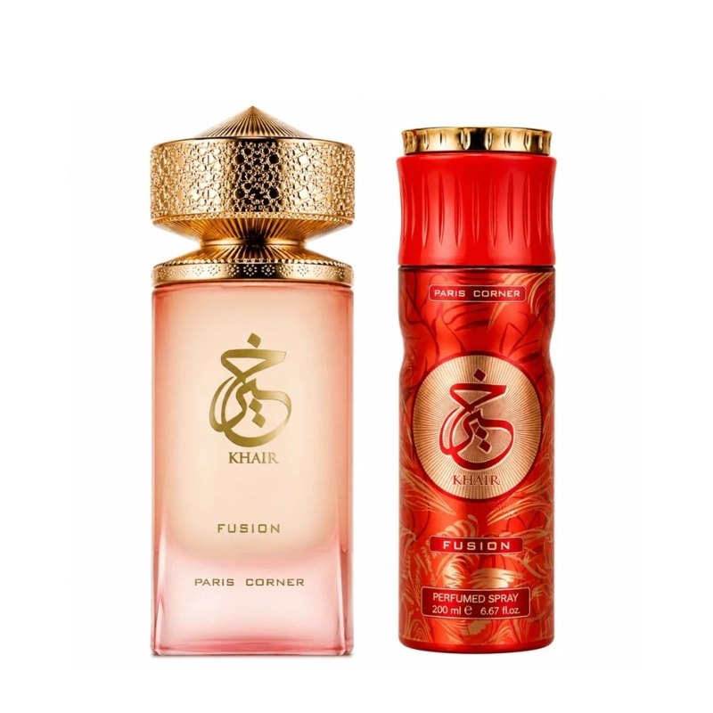 SET KHAIR FUSION PARIS CORNER EDP UNISEX 100 ML - 2