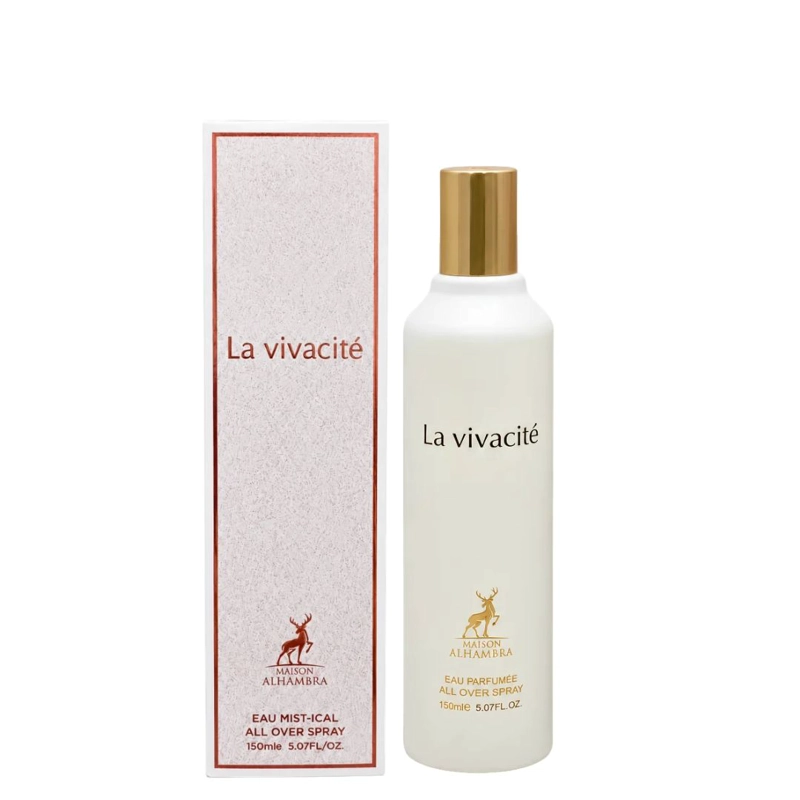 BODY SPRAY LA VIVACITE  MAISON ALHAMBRA MUJER 150 ML - 1