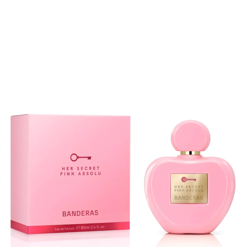 PERFUME HER SECRET PINK ABSOLU ANTONIO BANDERAS EDP MUJER 80 ML - 1
