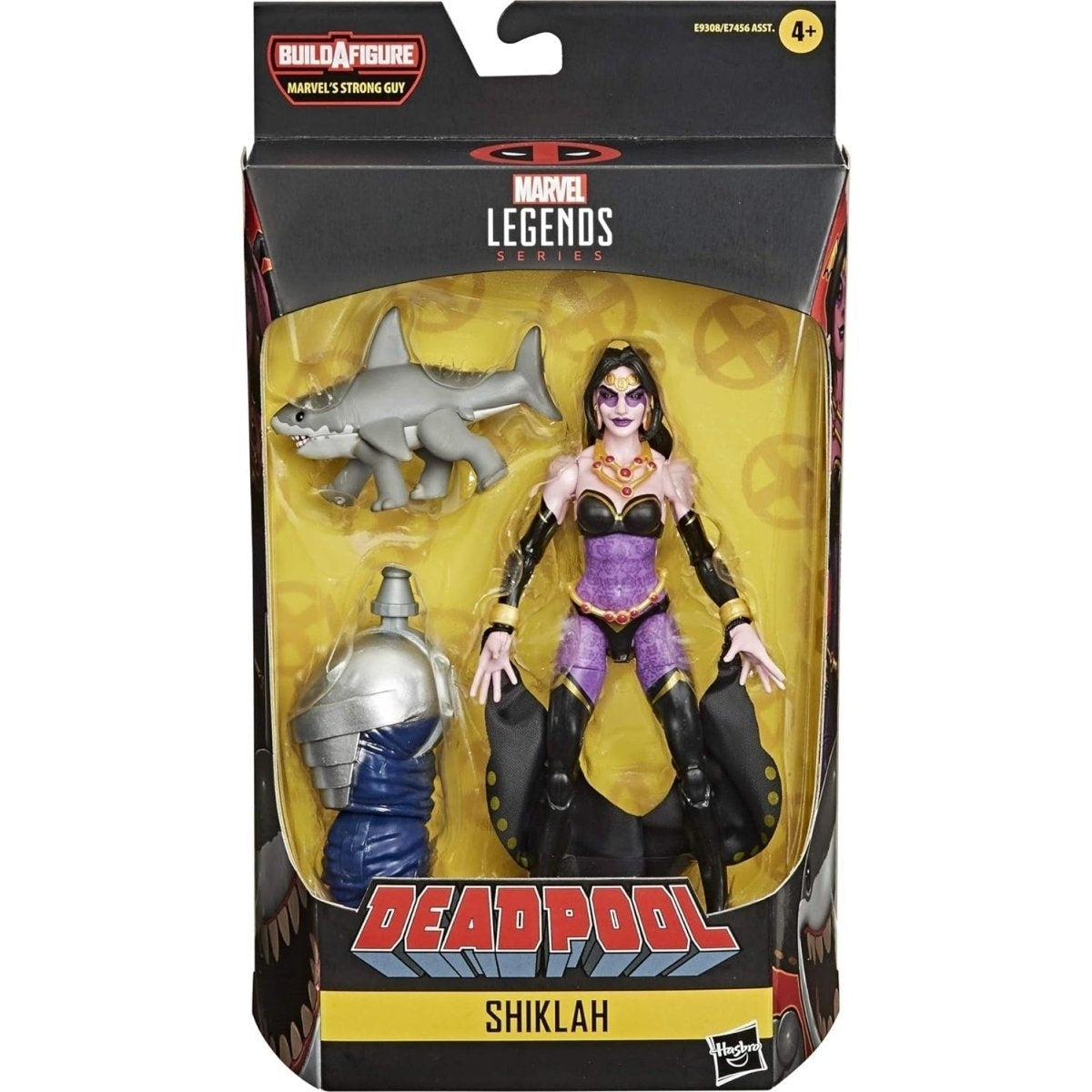 FIGURA DE ACCIÓN MARVEL MULTICOLOR HASBRO LEGENDS SERIES DEADPOOL COLLECTION - SHIKLAH DE 6 PULGADAS - 1