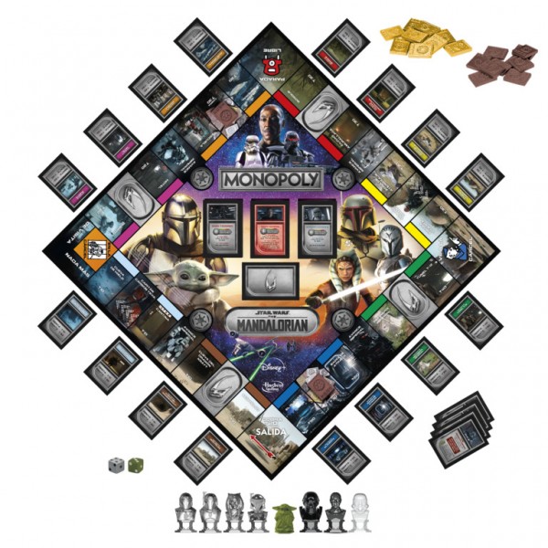 MONOPOLY STAR WARS THE MANDALORIAN - ESPAÑOL - 6