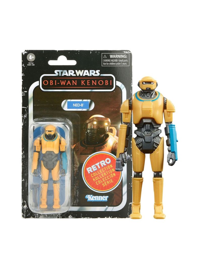 FIGURA STAR WARS: OBI-WAN KENOBI , RETRO COLLECTION - NED-B - 1