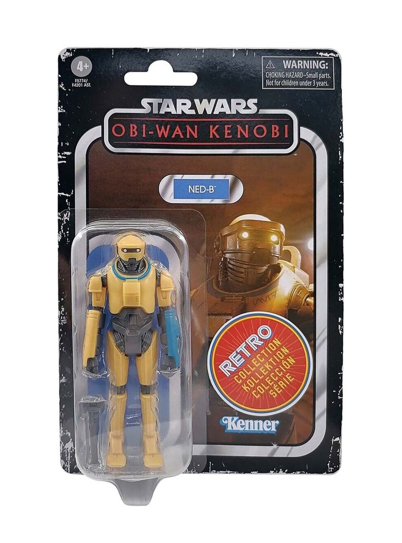 FIGURA STAR WARS: OBI-WAN KENOBI , RETRO COLLECTION - NED-B - 4