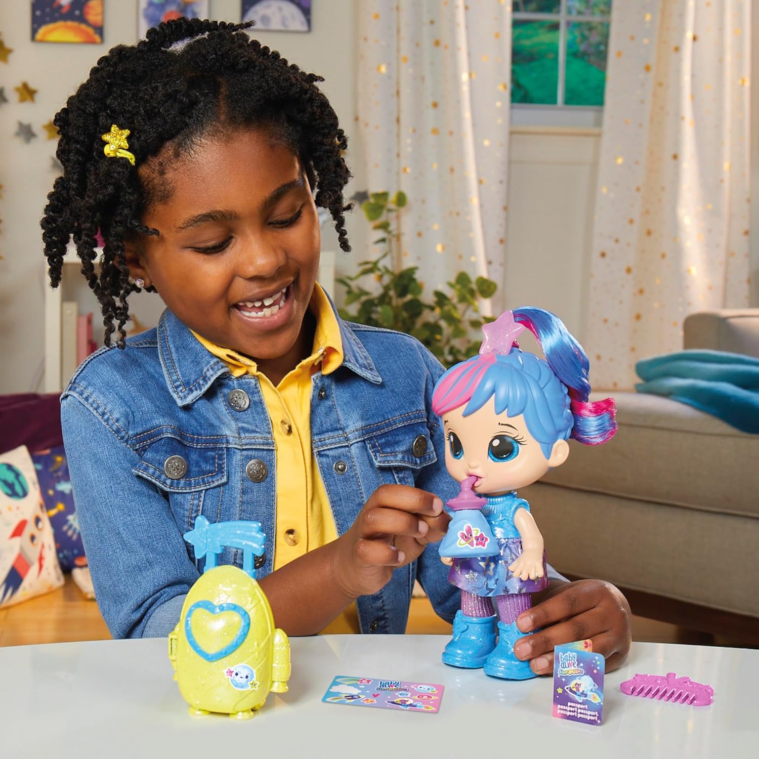 MUÑECA STAR BESTIES STELLAR SKYLAR BABY ALIVE - 6