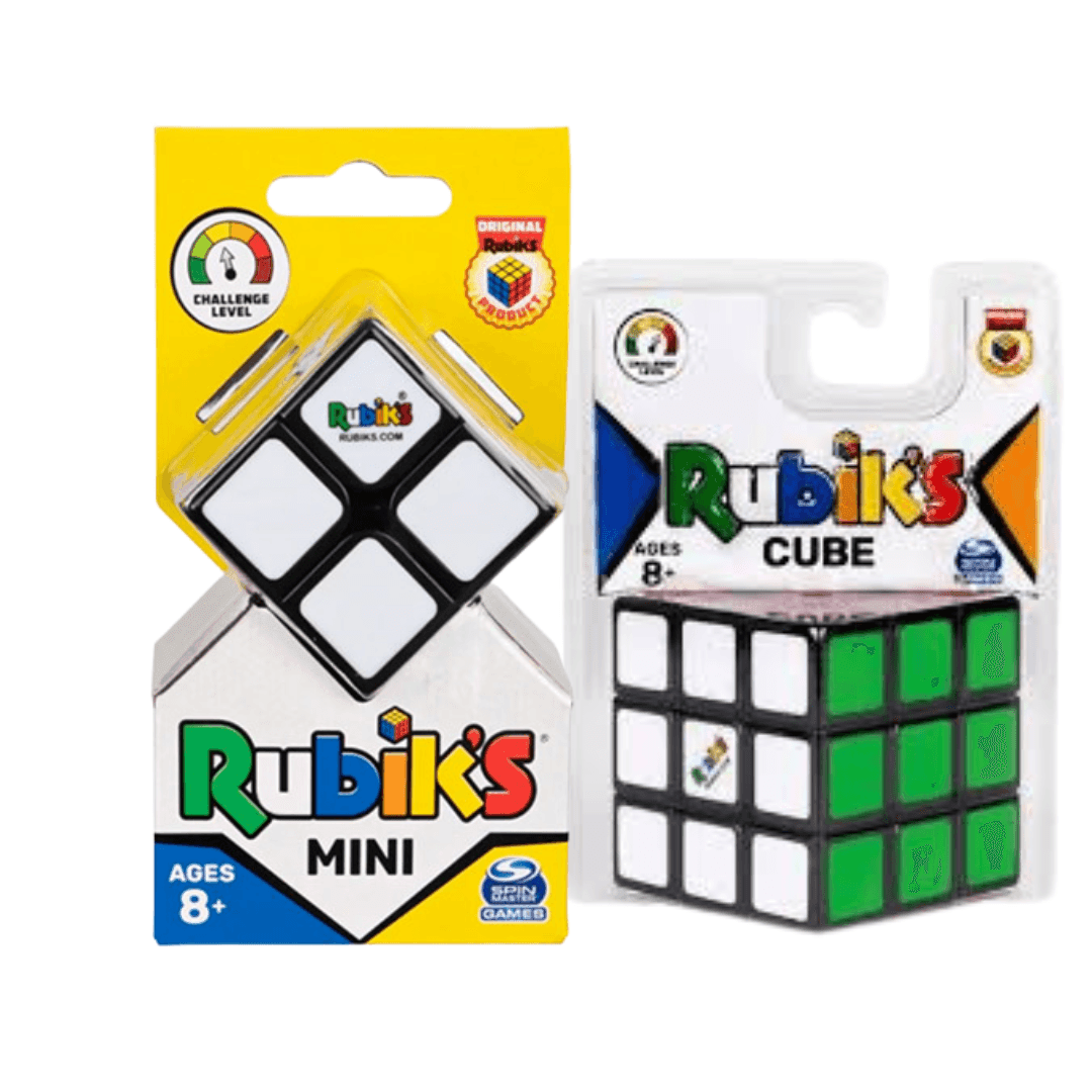 PACK CUBOS RUBIK 2X2 Y 3X3 ORIGINAL | SET PRINCIPIANTE Y AVANZADO - 1