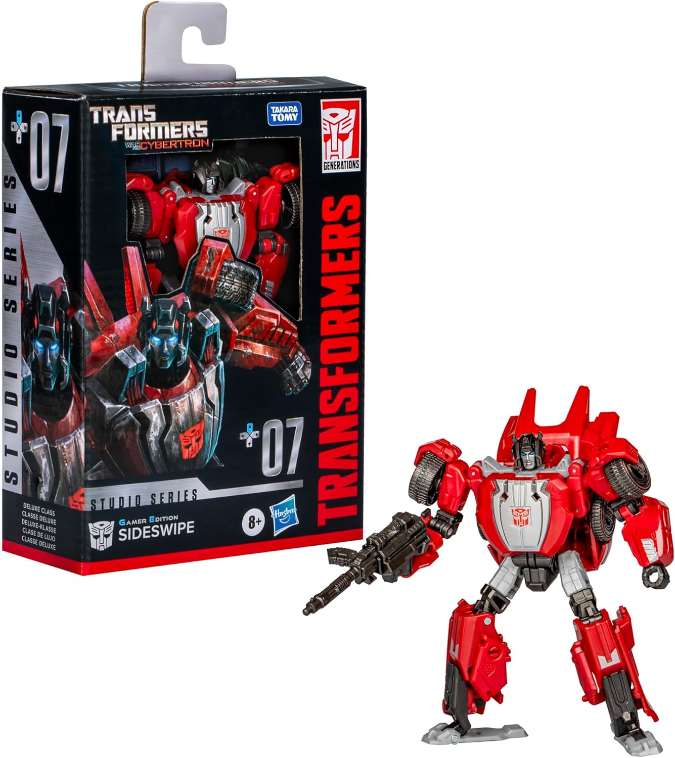 TRANSFORMERS STUDIO SERIES DELUXE GAMER EDITION SIDESWIPE 07 - 7
