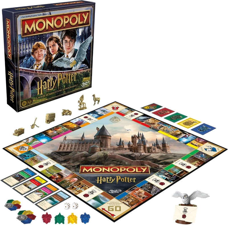 JUEGO DE MESA MONOPOLY HARRY POTTER - 2