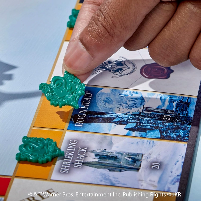 JUEGO DE MESA MONOPOLY HARRY POTTER - 6