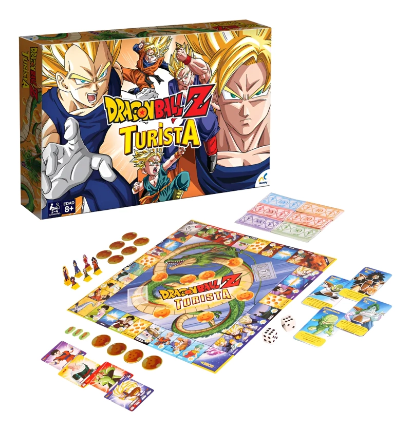 JUEGO DE MESA TURISTA DRAGON BALL Z - 1