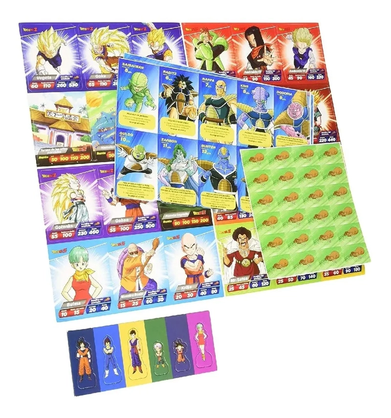 JUEGO DE MESA TURISTA DRAGON BALL Z - 4