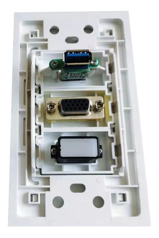 PLACA FERIATECNO A MURO HDTV USB 3.0 Y VGA. TIPO COPLA - 2