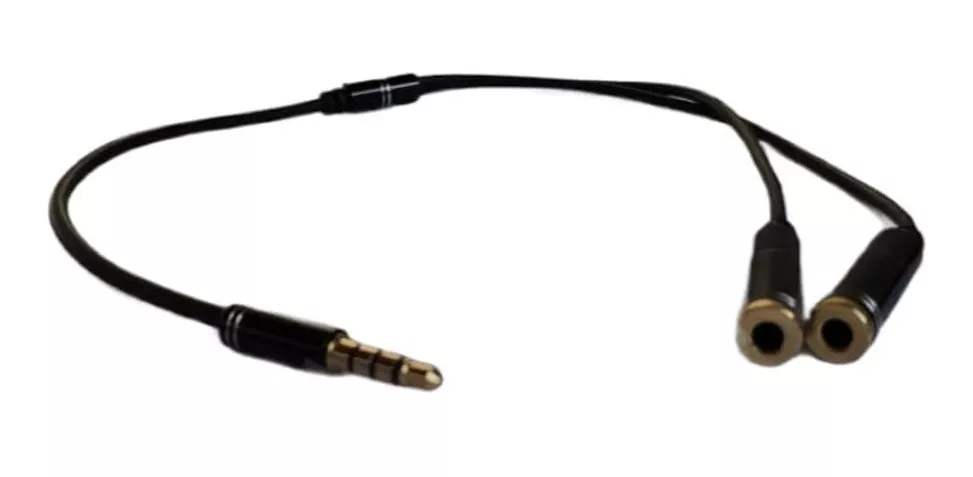 SPLITTER STEREO 3.5MM PLUG 2 SALIDAS, 23CMFACTURA/BOLETA - 3