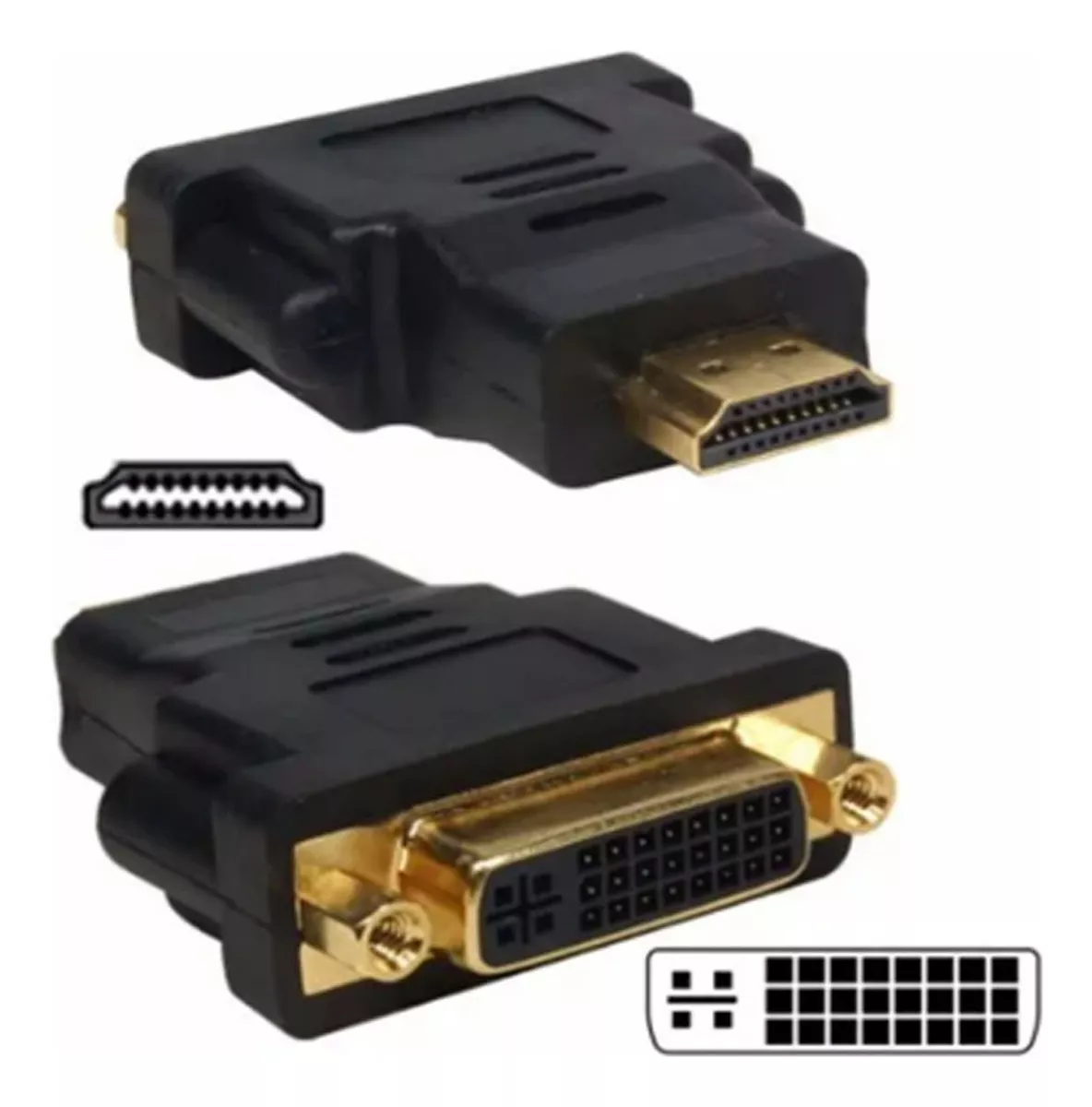 CONECTOR FERIATECNO HDTV MACHO A DVI-I HEMBRA BOLETA/FACTURA - 2
