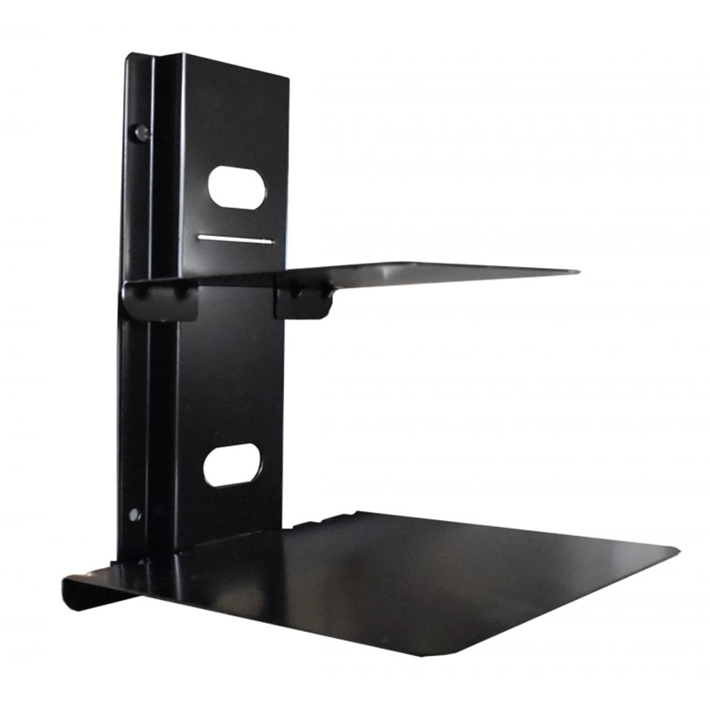 SOPORTE DOBLE PARA BLU RAY DVD DECO. METALICO NEGRO FAC B - 2